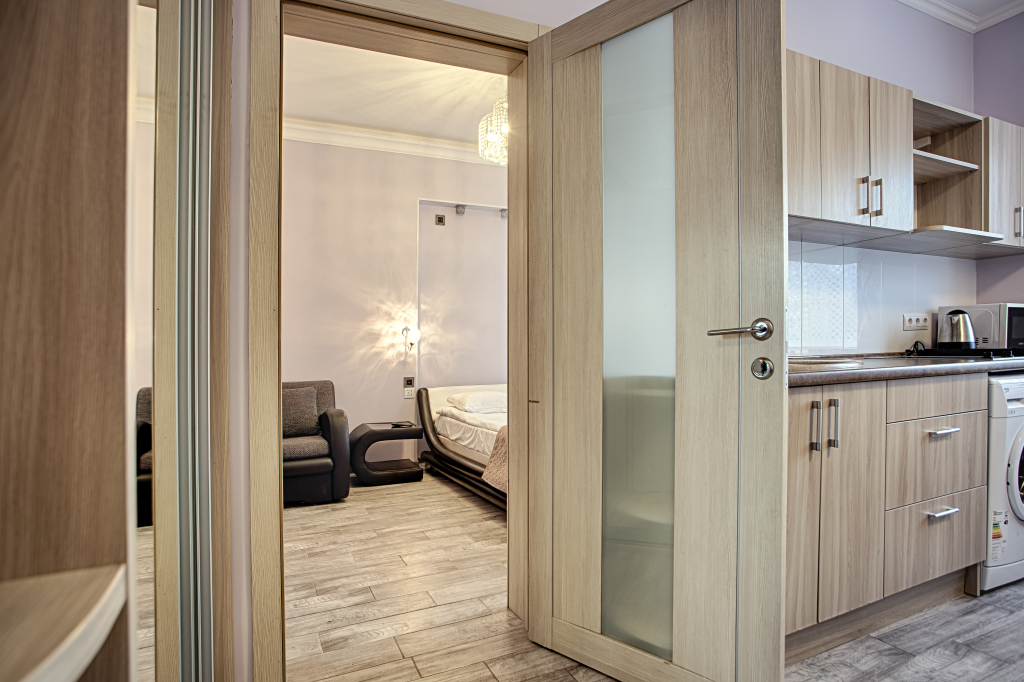 Апартаменты 8 с 2 комнатами с видом на парк в Exclusive Hotel&Apartments