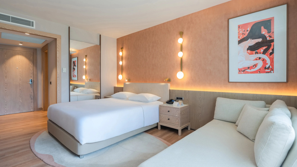Standard Garden Building Double room with balcony (full double bed)