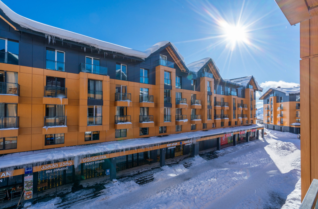 Nordic Color Studio New Gudauri F1 near Main Ski Lift Apartments
