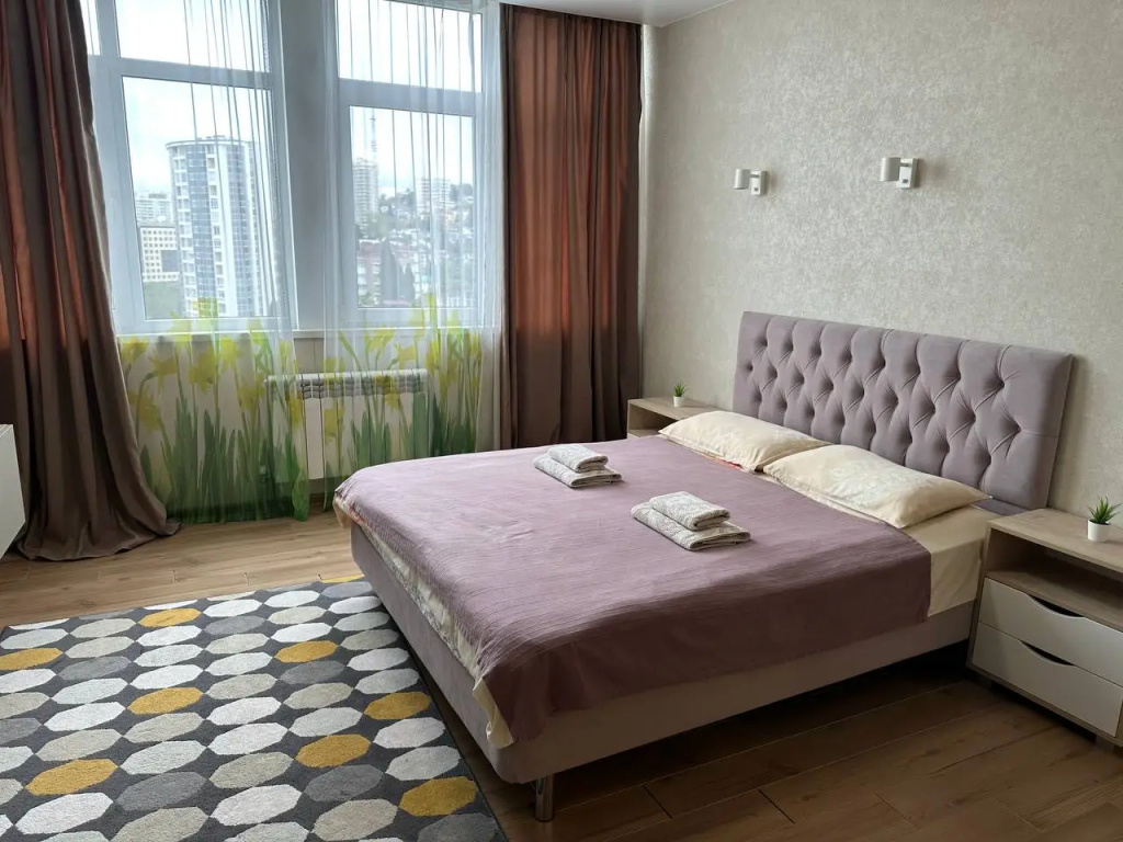 Апартаменты ЖК Москва seaview nice bed — фото