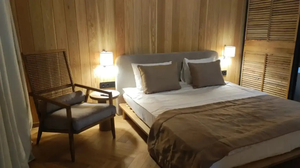 Коттедж Экоранчо Лодж-студия с панорамной ванной и сауной - фото 2