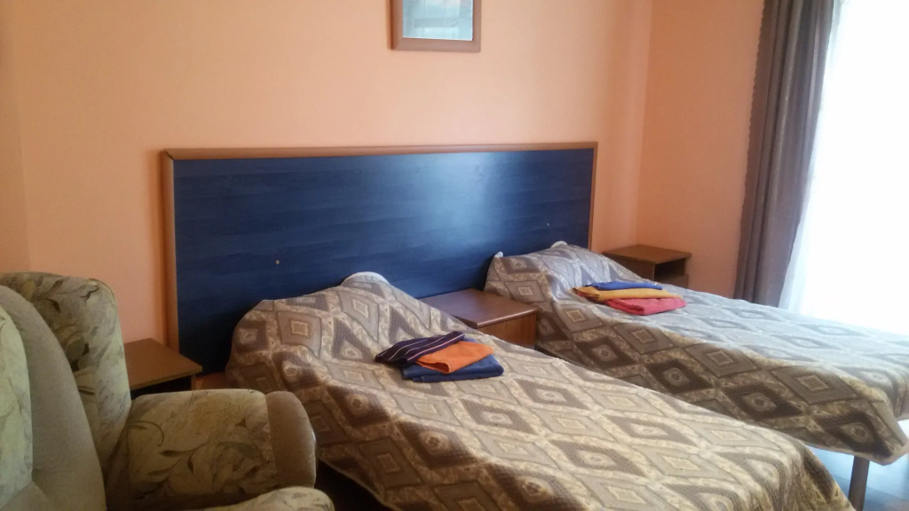 Economy Triple room with balcony and with sea view