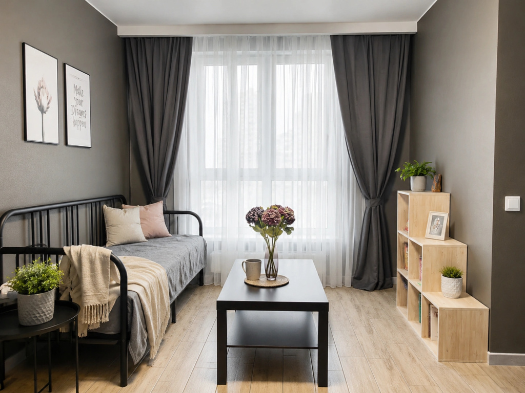 Beautiful Grey Loft — фото