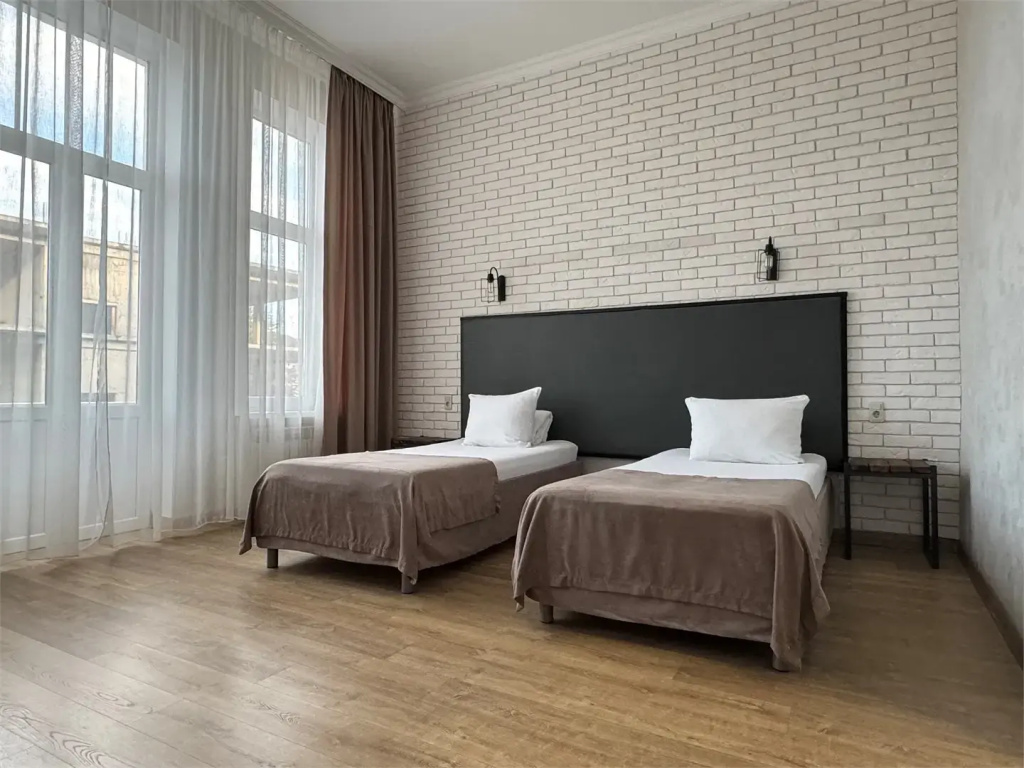 1-room Superior Double room with balcony and with view (full double bed)