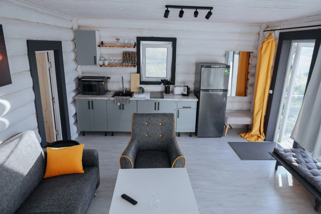 Люкс с красивым видом из окна в Банный остров