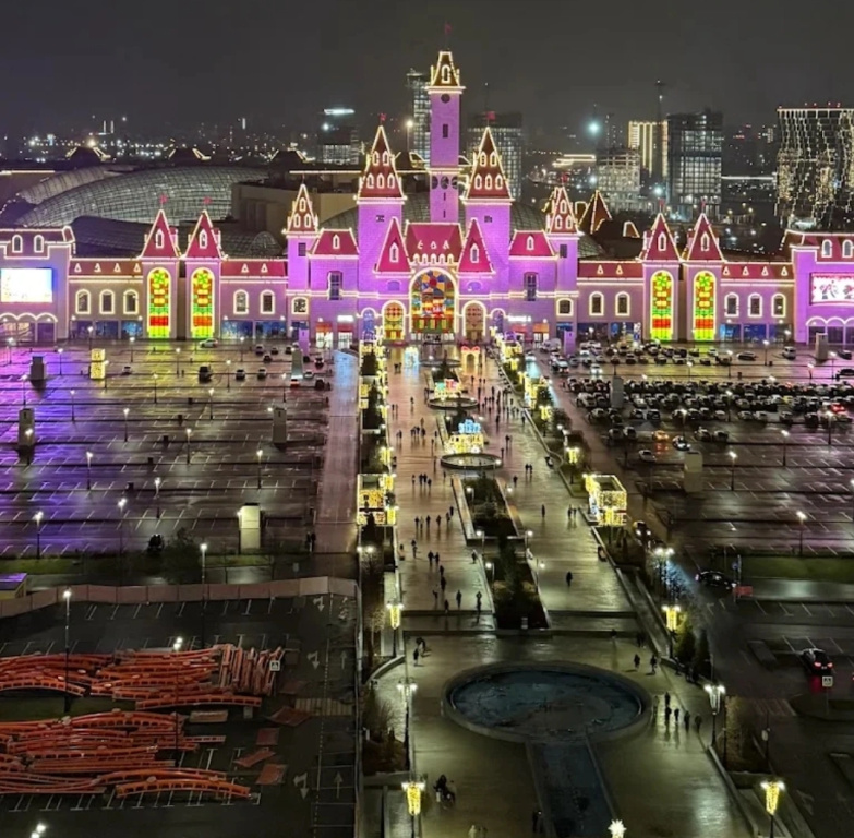Квартира Клавдий апарт с видом на московский Дисней — фото