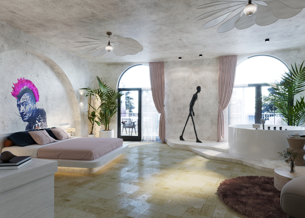 Panoramic room