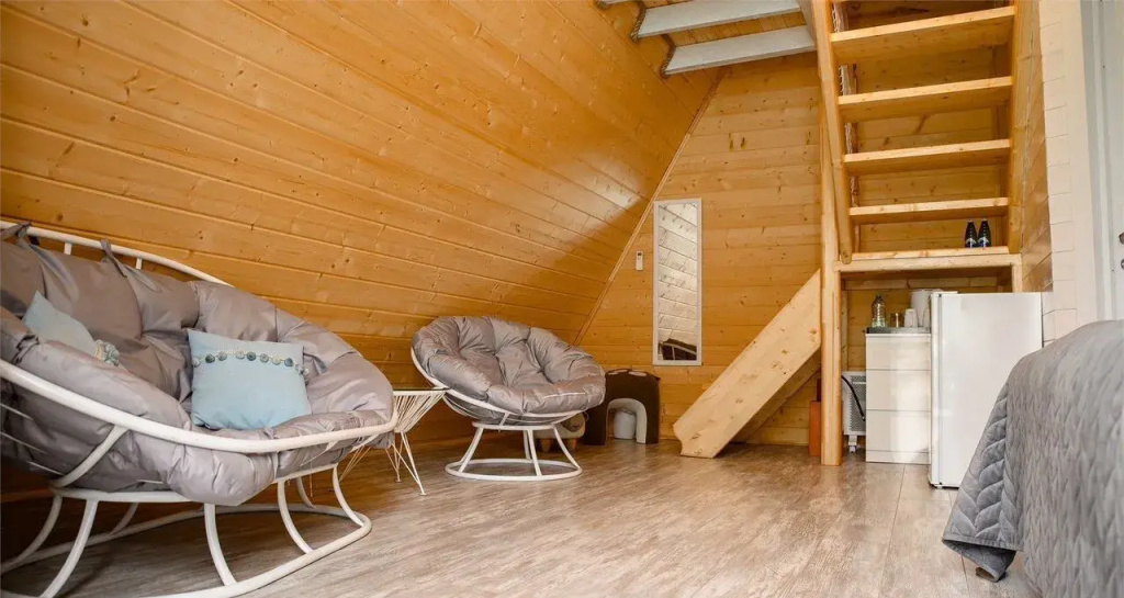 Частный дом Уютный домик A-Frame 1 - фото 3
