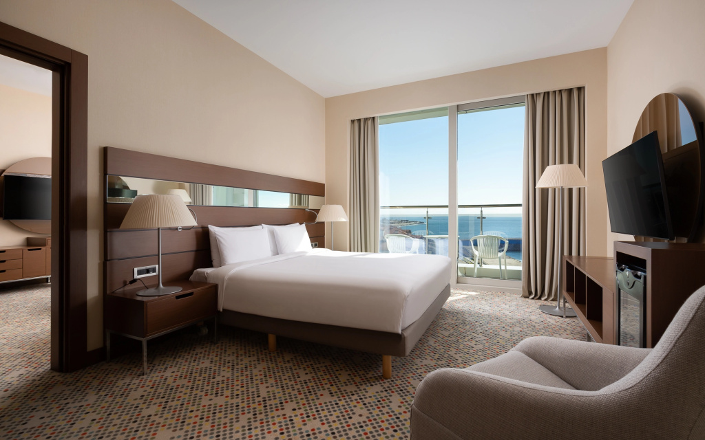 Mantera Resort & Congress, Sochi Room Type - 2 Rooms Double Suite with balcony and with sea view full double bed