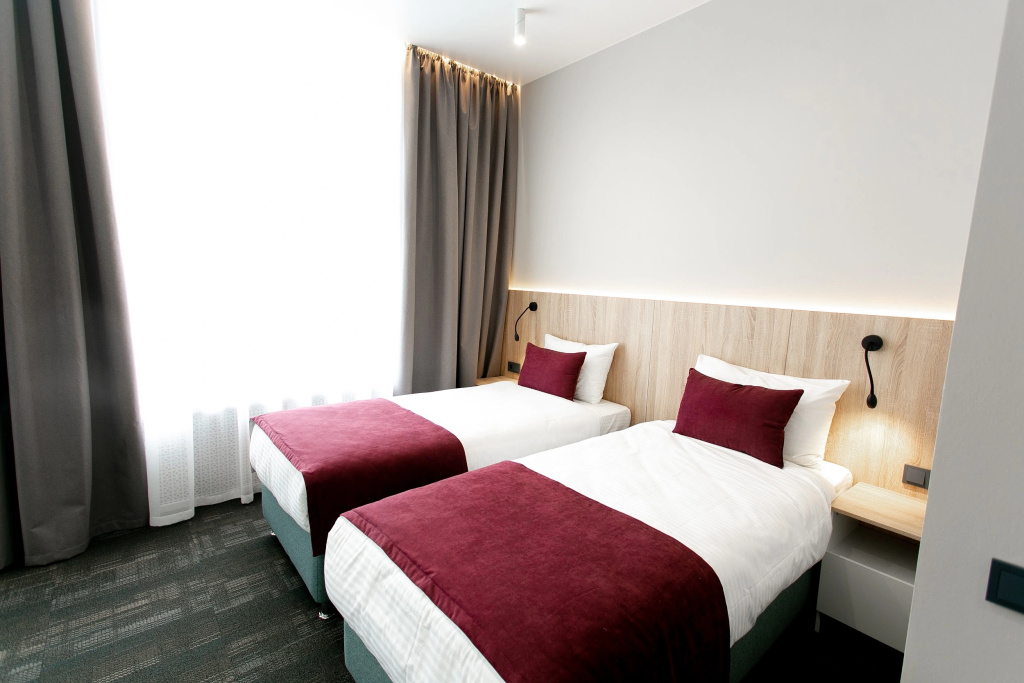Petra Hotel Room Type - Comfort Double room with city view full double bed