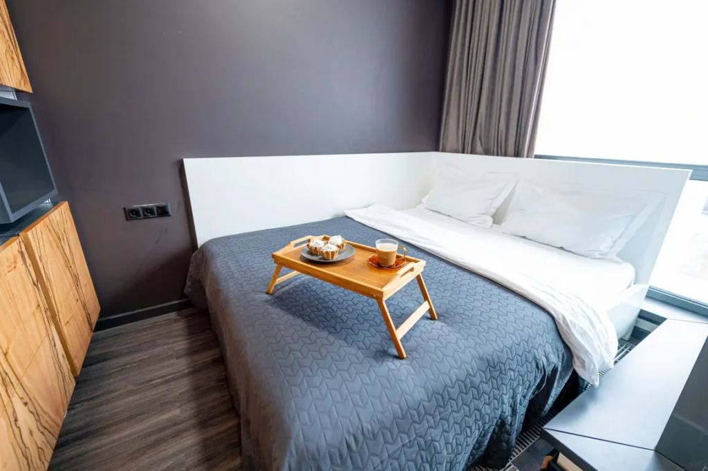 Апартаменты Студия с Балконом и Видом на Город Elite Apartments — фото