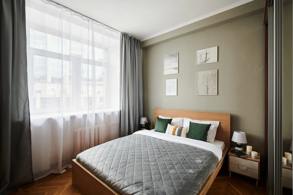 Отель Квартира GM Apartments Четверка новая у Набережной в Москве