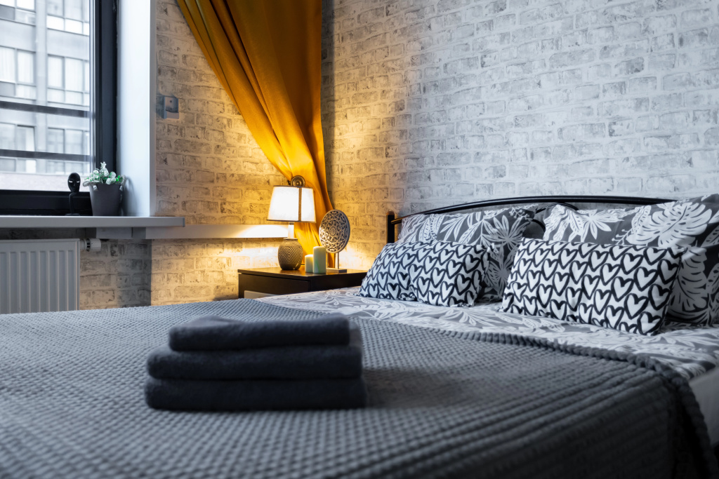 Апартаменты Lalapart Sunny Loft просторная студия в ЖК Савеловский Сити — фото