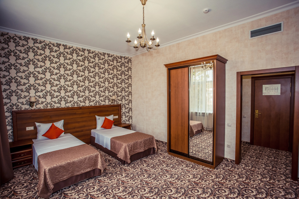 Zion Hotel Room Type - Standard Double room twin beds