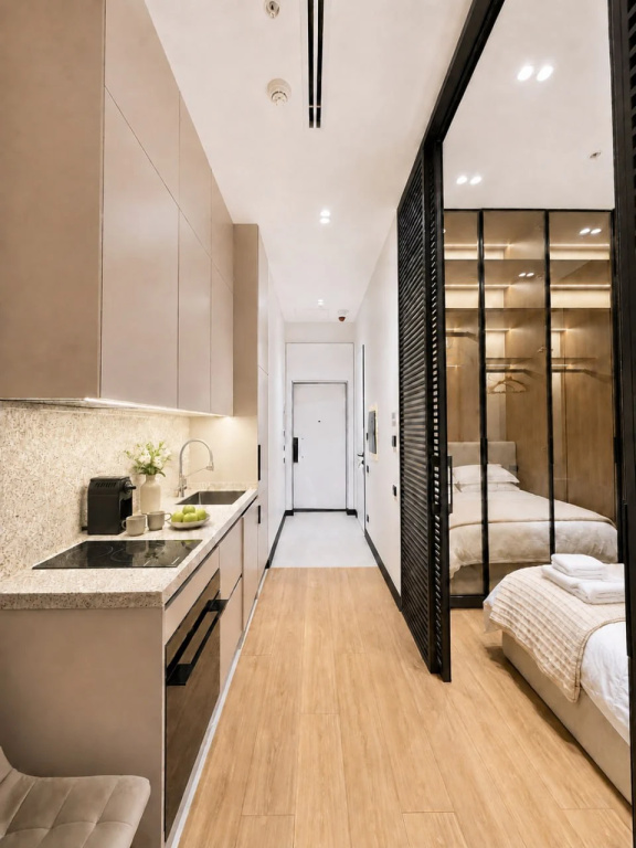 Апартаменты Nest One Luxury | Panoramic Park View | 25rd Floor by Royal Rentals — фото