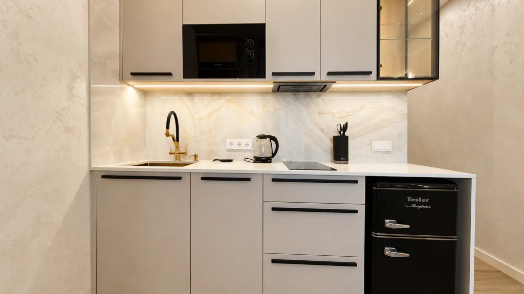 Квартира Просторная Студия 24 м² на Улице Ванеева — фото
