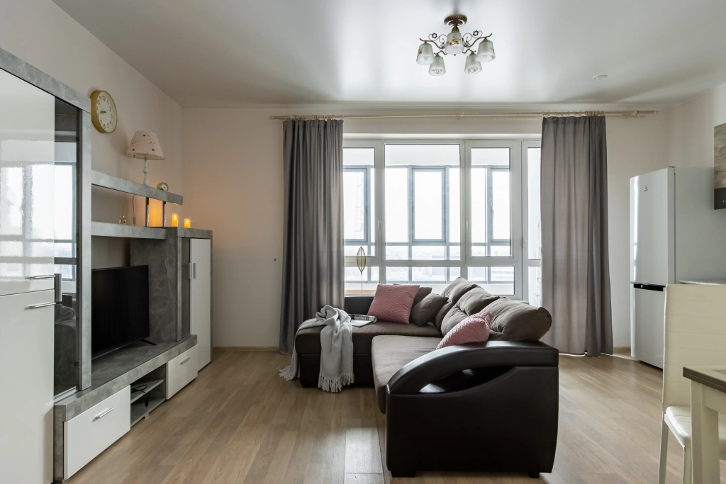 Апартаменты ElizaHome в ЖК Бизнес-Класса с Видом на Чёрную Речку — фото