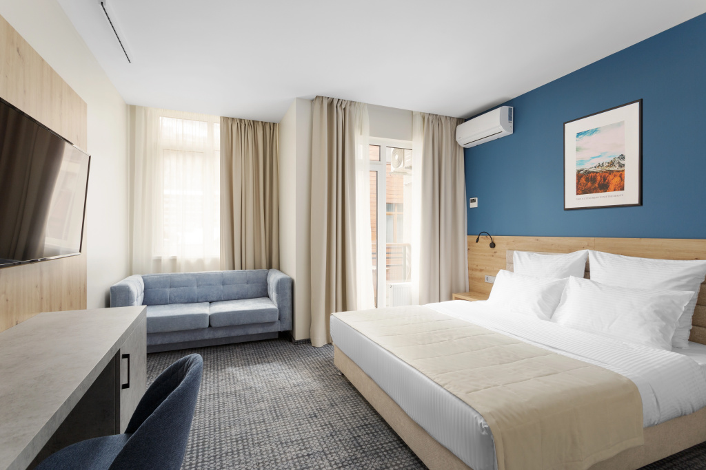 Ikos Polyana Butik-Hotel Room Type - Deluxe Double room full double bed