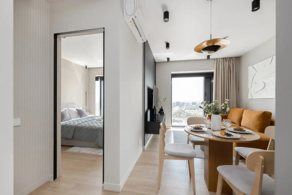 Апартаменты SMART LOFTS | Alta Vista | Вид с 39 этажа на всю Москву | Отдельная спальня | Метро — фото