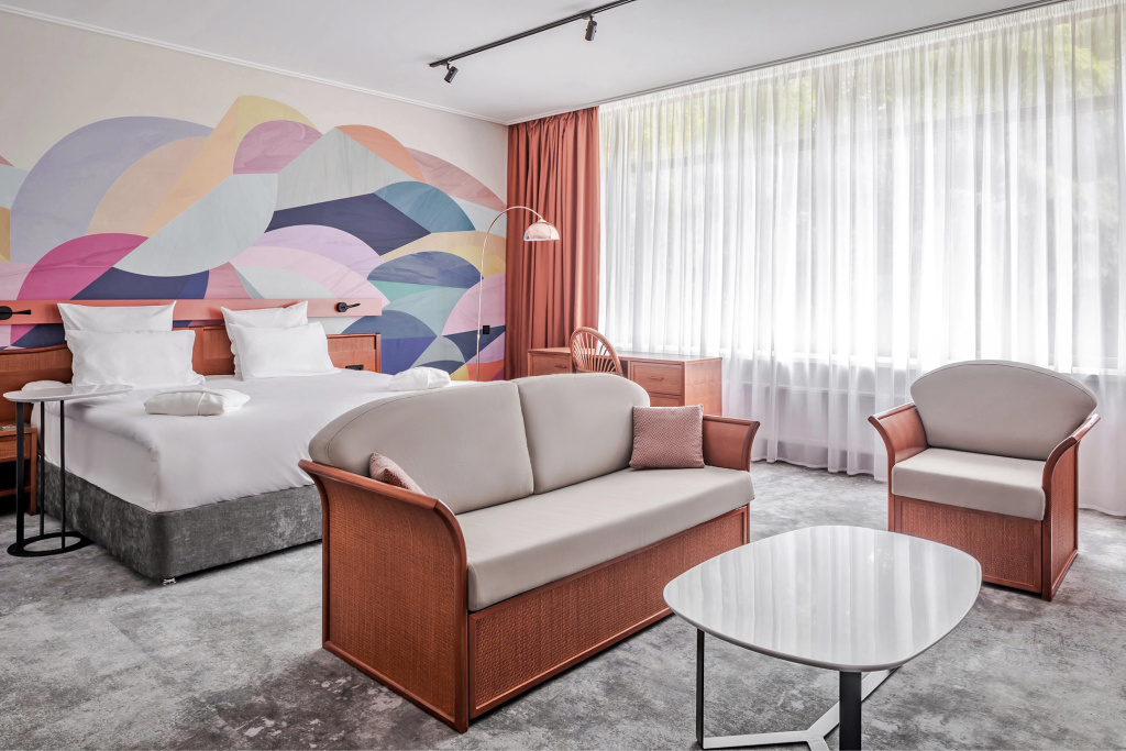 Arthurs Spa Hotel By Mercure Hotel Room Type - Privilege Spa Double Luxe full double bed