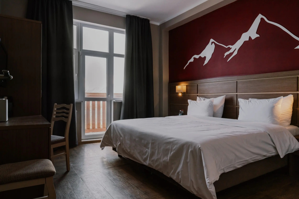 AYS Design Rosa Khutor Hotel Room Type - Standard Double room with balcony and with mountain view twin beds