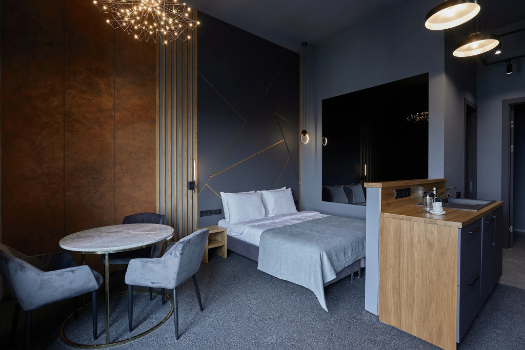 Deluxe Double Design Loft with landmark view (full double bed)