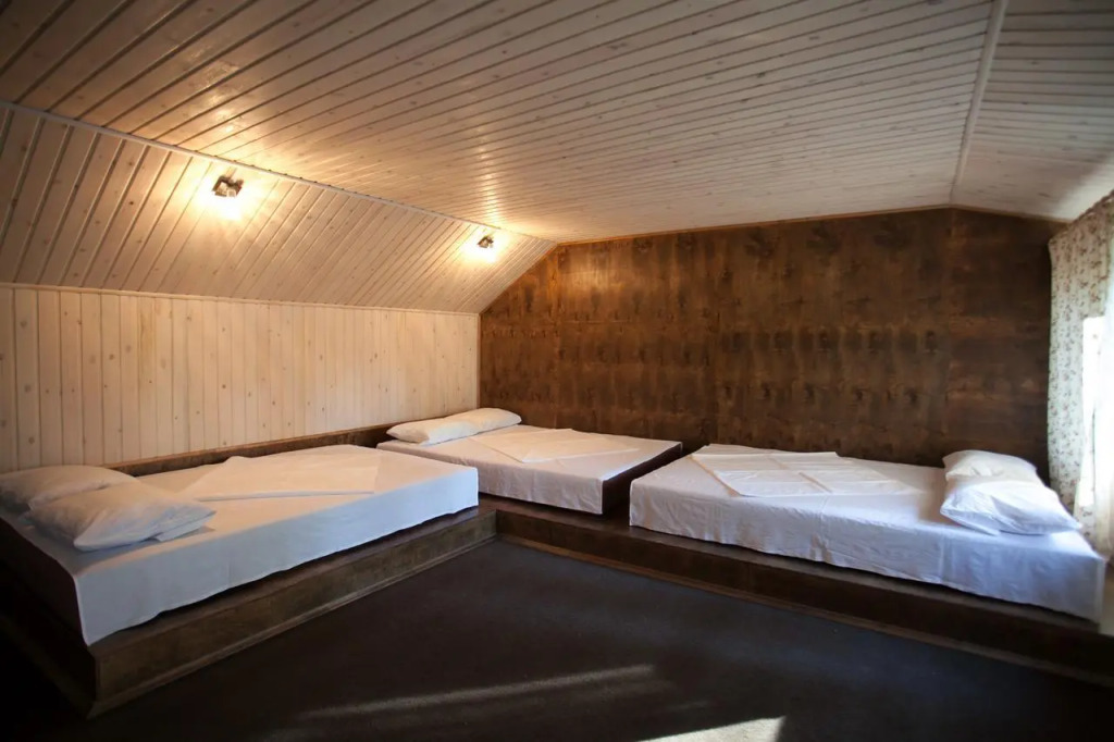 Коттедж Дуплекс с красивым видом из окна в Брусника