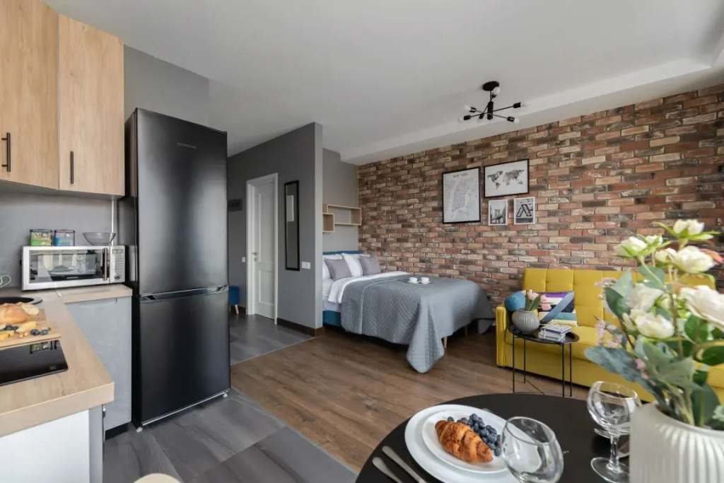 Апартаменты SMART LOFTS | Megapolis на 4 гостя в 1 мин от м Дмитровская в ЖК бизнес-класса — фото
