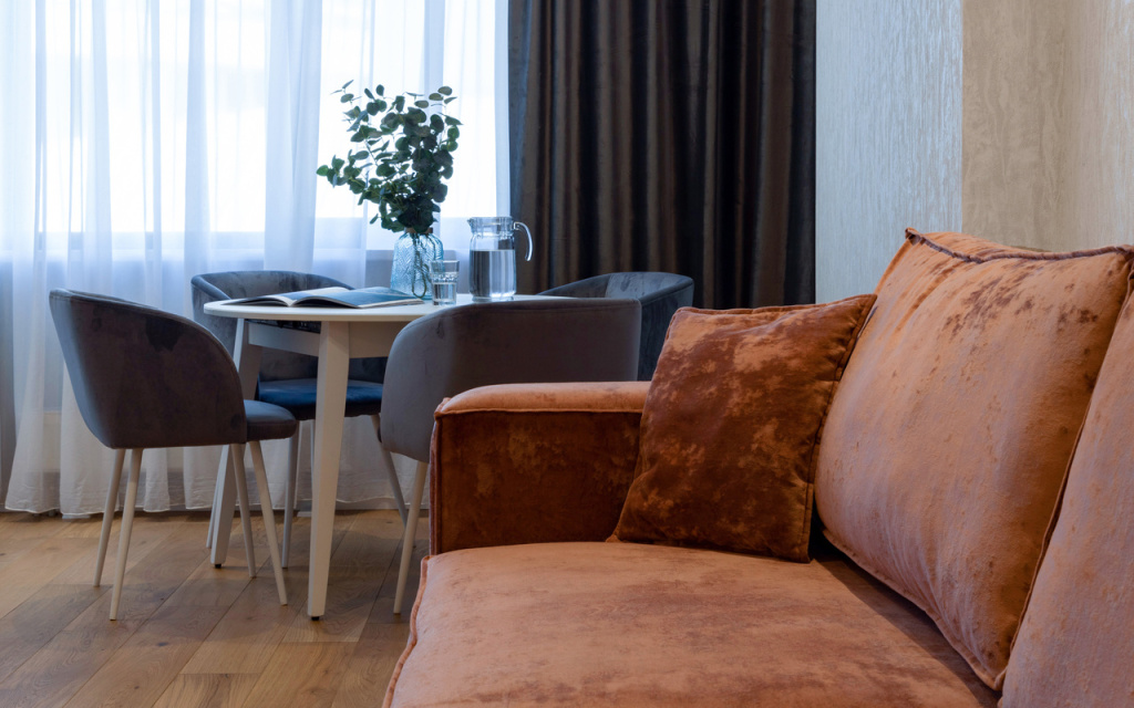Emerald Аpart Hotel by Provence Room Type - Double Studio Suite Apartment full double bed