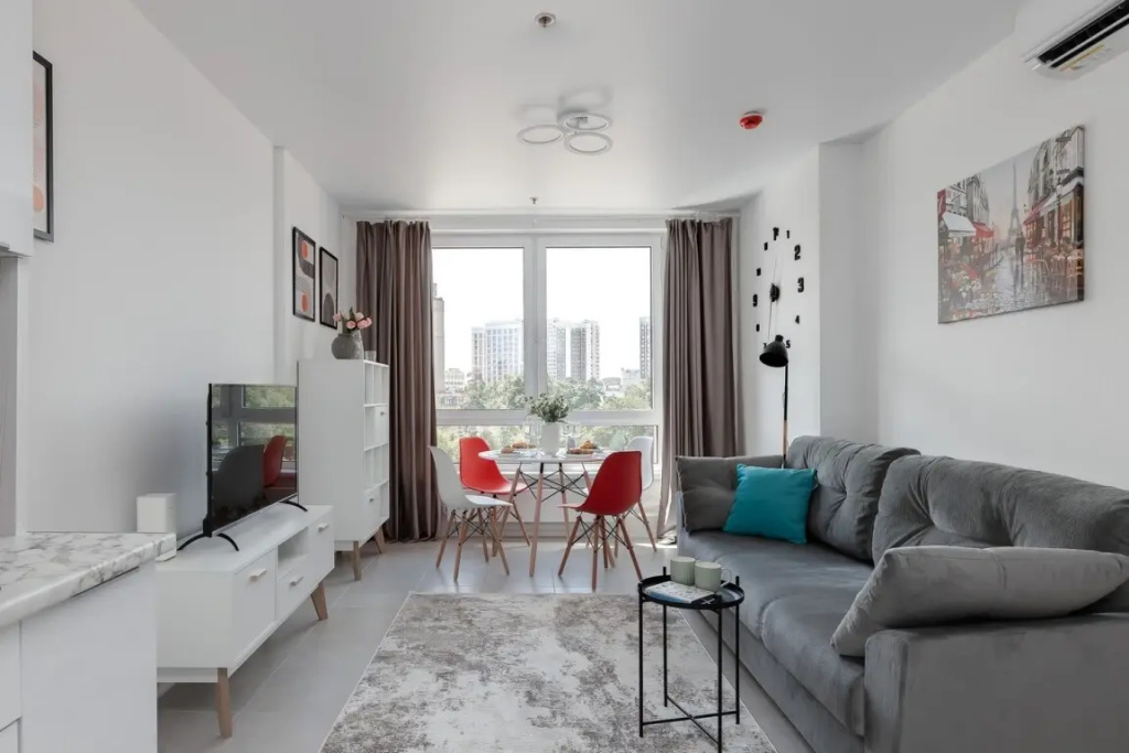 Апартаменты SMART LOFTS | Moon River | Отдельная спальня | Медцентры (ФМБА, ЛОР) | Крокус — фото
