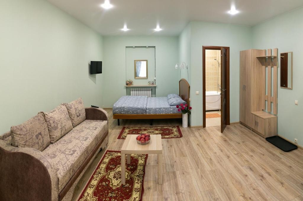 Tver'-Tsentr Mini Hotel Room Type - Double Studio with Kitchen full double bed