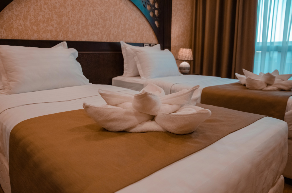 Standard Double room with balcony and with view (twin beds)