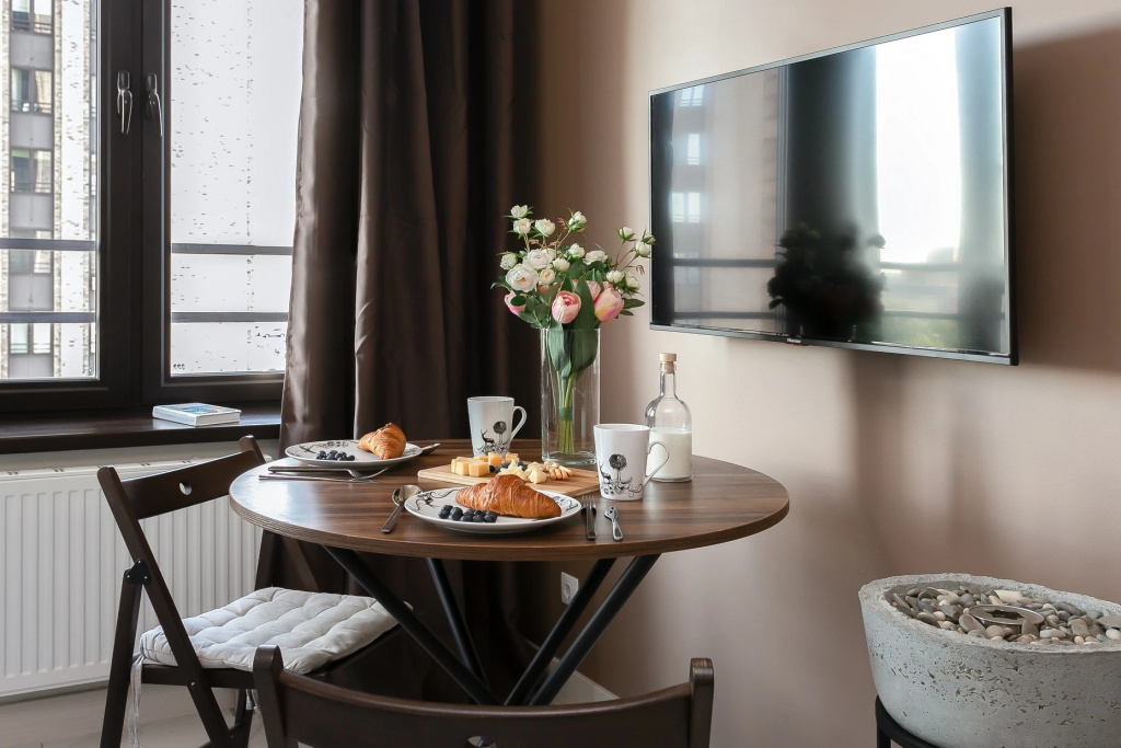 Отель Апартаменты SMART LOFTS | Latte | ЖК бизнес-класса рядом с метро Дмитровская в Москве