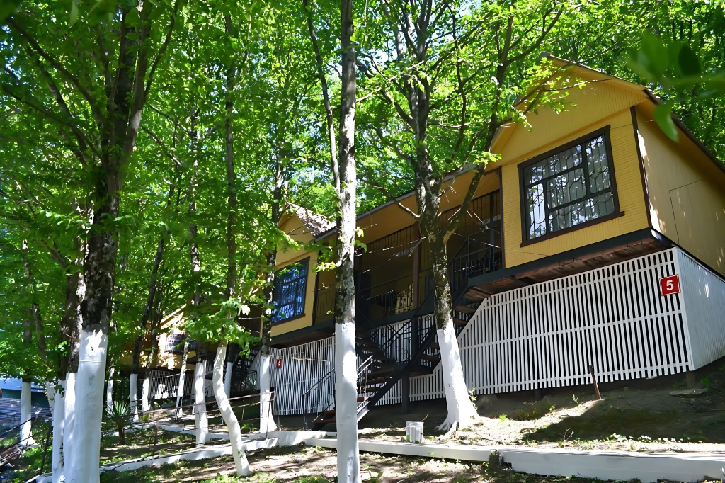 Family Cottage with balcony and with view