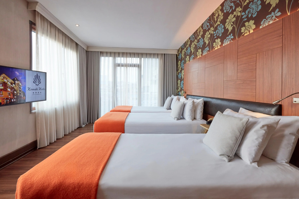 Konak Hotel Taksim - Chambres