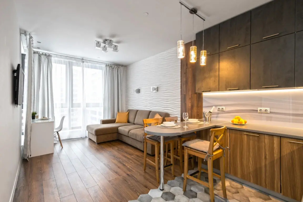 Апартаменты Двухкомнатные с Балконом Elite Apartments — фото