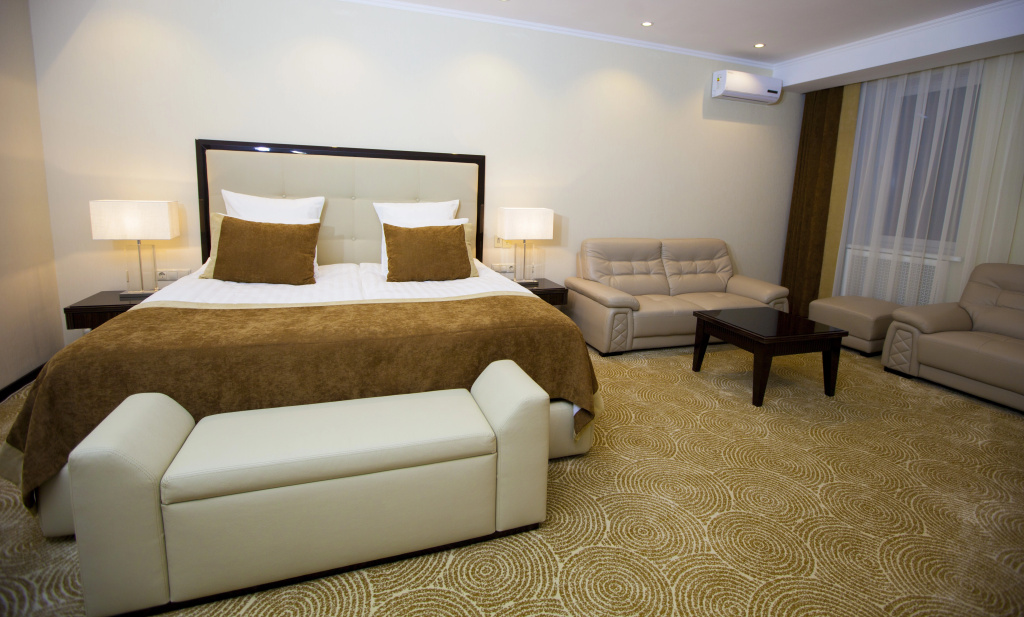 Orion Hotel Room Type - Double Premium Studio full double bed
