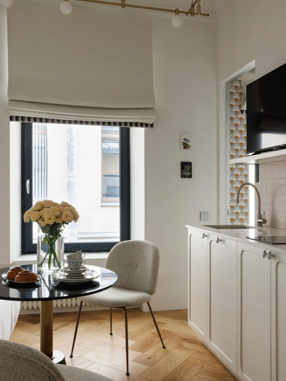 Отель Апартаменты D apartments Тихая премиум студия на Невском в Санкт-Петербурге