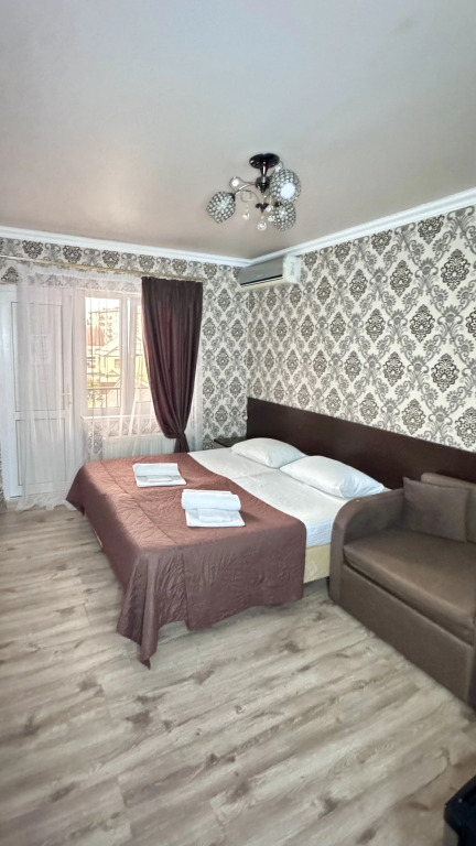 Двухместный номер Superior с балконом и с красивым видом из окна двуспальная кровать в Тропики