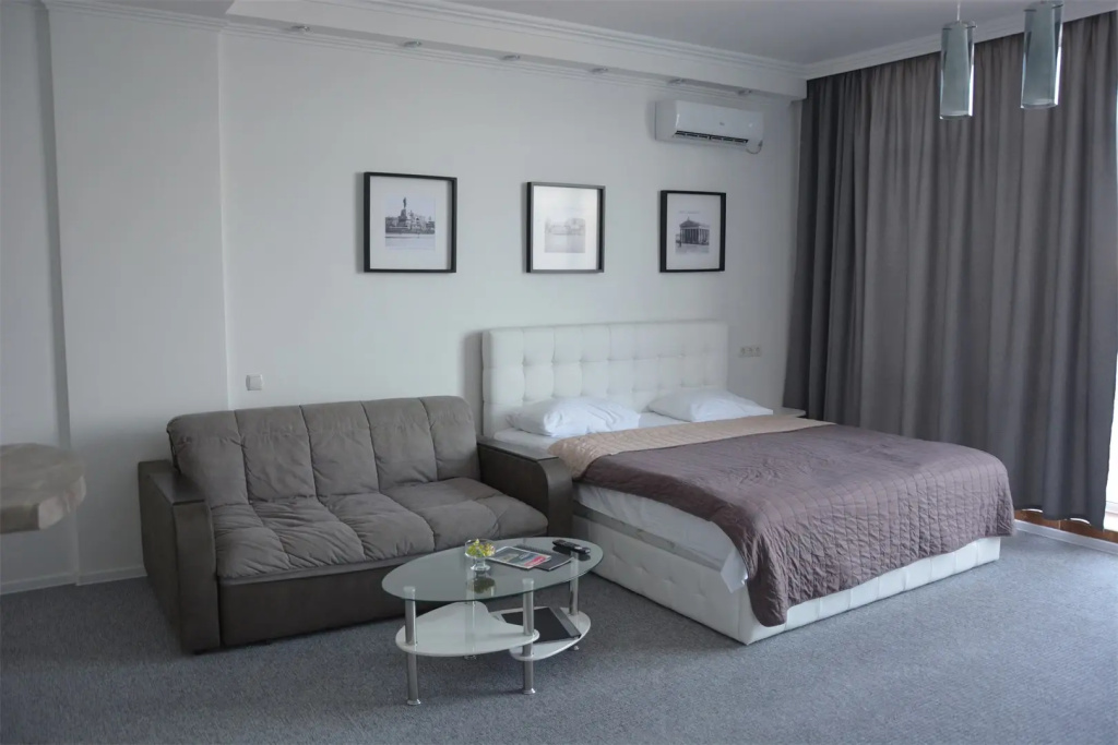 Lux-Studio Apartment with balcony and with view