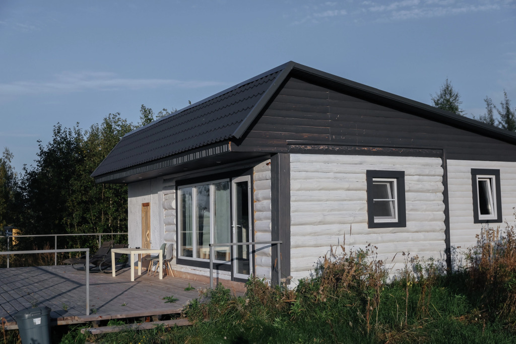 Люкс с красивым видом из окна в Банный остров