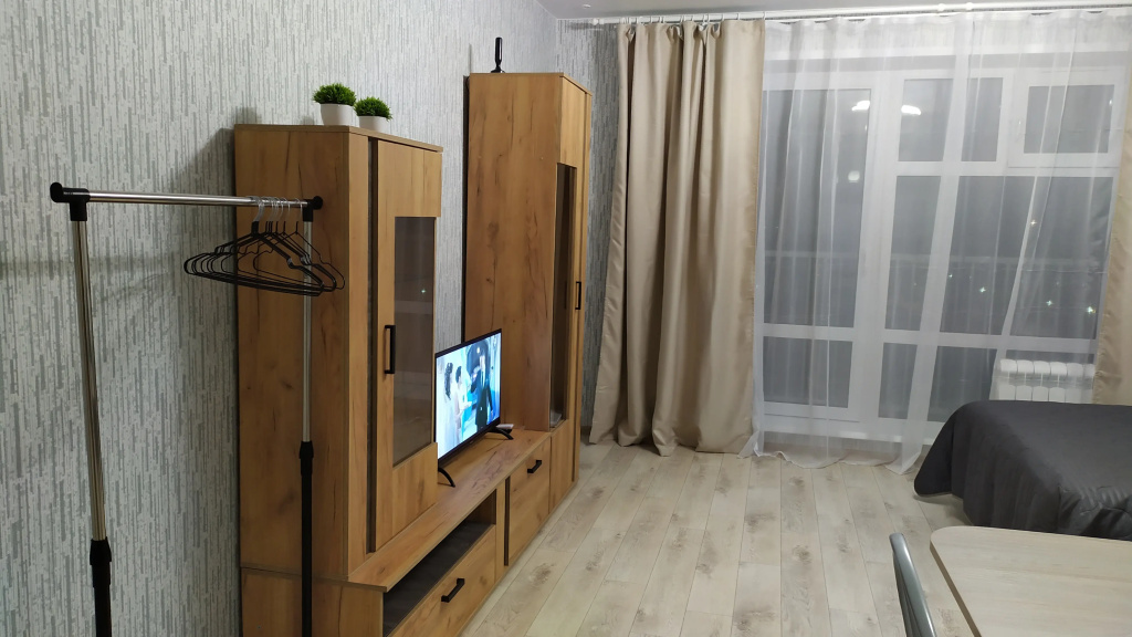 Квартира Комфортабельная Студия на Судостроительной недалеко от Красноярских Столбов и Роева Ручья — фото