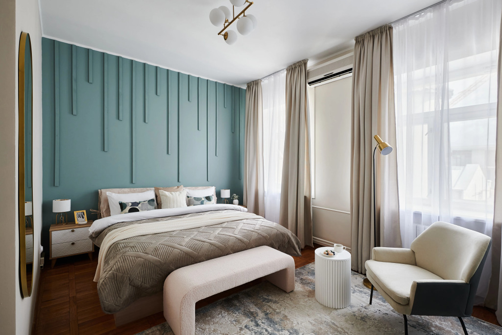 Квартира GM Apartments Двухуровневая с мансардой у Патриарших Прудов