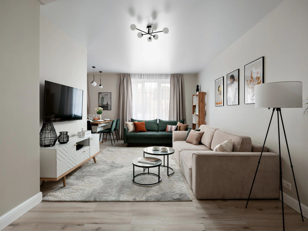 Квартира GM Apartments Стильная Трехкомнатная с балконом и видом на Патриаршие — фото