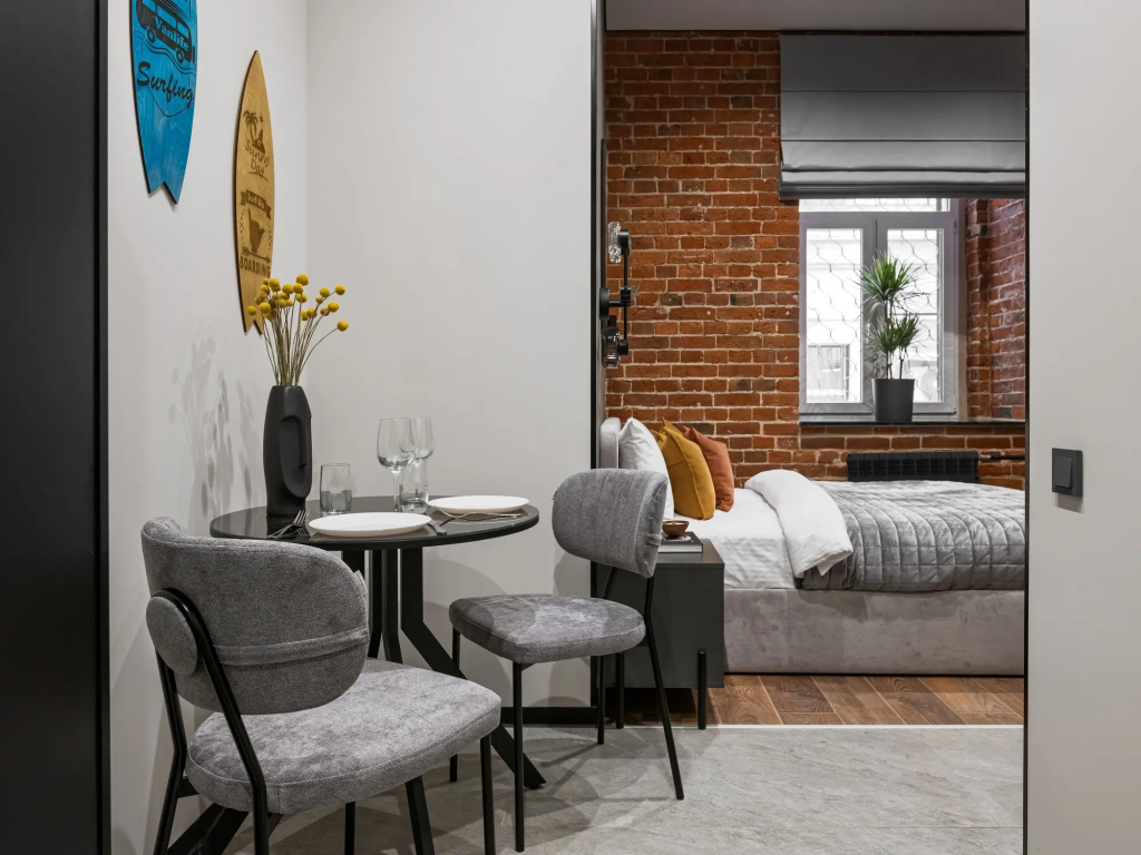 Отель Квартира GM Apartments Стильный Лофт 4 у Кремля в Москве