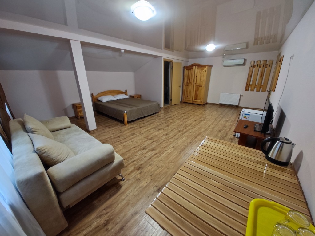 Двухместный номер Comfort двуспальная кровать в Березка