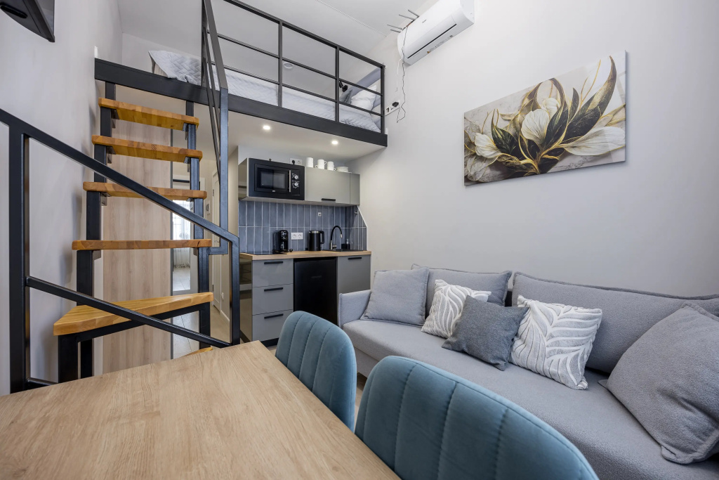 Апартаменты Квартира-студия 16 м² 2 Кровати — фото