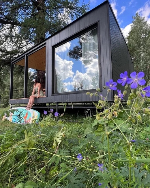Magic Forest Double House with view (full double bed)