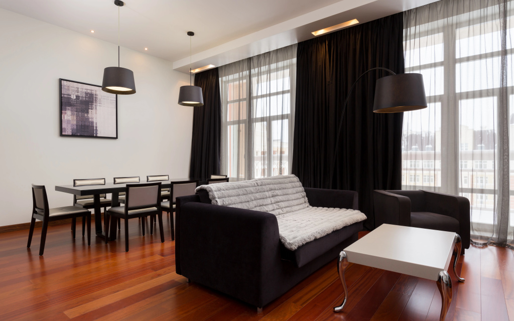 Radisson Zavidovo Hotel Room Type - Executive Double Suite with balcony and with view full double bed