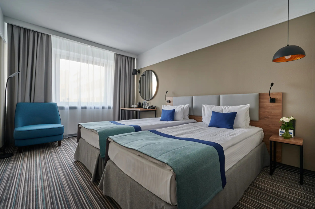 AZIMUT Hotel Aerostar Moscow Room Type - Comfort Double room twin beds
